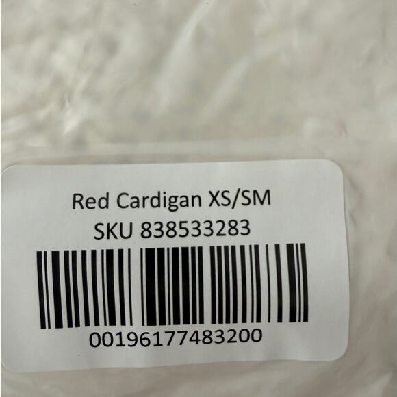 Taylor Swift NIB | Official RED (TV) Cream Cable Knit Cardigan Sweater | size XS - Picture 10 of 12